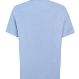 Camisa Manga Larga Hombre Linenshort Azul RKF