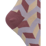 Medias Bamboo Mujer Rfi26W C Zigzag Marrón RKF