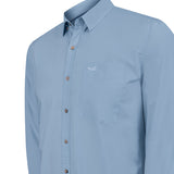 Camisa Manga Larga Hombre Galiton Azul RKF
