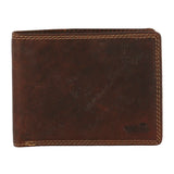 Billetera Cuero Hombre Tc Simple Marrón RKF