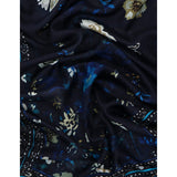 Pañuelo Seda Mujer Rkf Silk Laura Scarf Azul Navy RKF