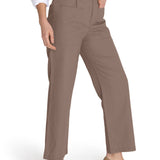 Pantalon Algodón Orgánico Mujer Flip Marrón RKF