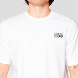 Camiseta Hombre Box Logo Short Sleev Blanco Mountain Hardwear