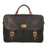 Maletin Canvas Engrasado Unisex Uk Telford Bag Marrón RKF