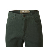 Pantalon Algodón Hombre Corduroy Verde RKF