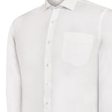 Camisa Manga Larga Algodón Hombre Easyitsoli Blanco RKF