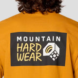 Camiseta Hombre Box Logo Short Sleev Naranja Mountain Hardwear
