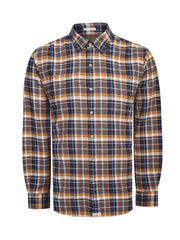 Camisa Manga Larga Algodón Orgánico Hombre Padua Amarillo RKF