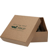 Cinturon Cuero Hombre Rf New Reversible Marrón RKF