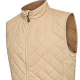 Chaleco Algodón Orgánico Hombre Pietra Crema RKF