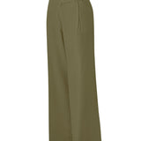 Pantalon Lino Orgánico Mujer Danubio Verde RKF