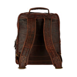 Maletin Cuero Unisex Tc Backpack Marrón RKF
