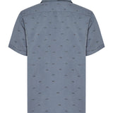 Camisa Manga Corta Tencel Hombre Tencelpri Azul Navy RKF