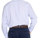 Camisa Manga Larga Algodón Hombre Wf Pb Celeste RKF