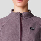 Polar Mujer Microchill Full Zip Negro Mountain Hardwear
