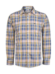 Camisa Manga Larga Algodón Orgánico Hombre Arbed Azul RKF