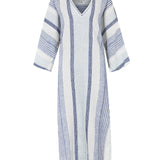 Tunica Algodón Orgánico Mujer Kala Azul RKF