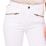 Jeans Algodón Mujer Leman Blanco RKF