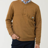 Buzo Algodón Orgánico Hombre Nomad Naranja RKF