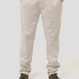 Pantalon Algodón Hombre Napoli Marrón RKF