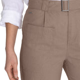 Pantalon Algodón Orgánico Mujer Flip Marrón RKF