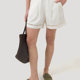 Short Lino Orgánico Mujer Andes Verde RKF
