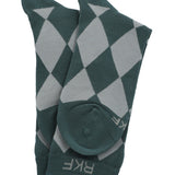 Medias Bamboo Mujer Rfi26W C Argyle Verde RKF