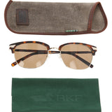 Lentes Acetato De Celulosa Unisex Rkf Positano Marrón RKF