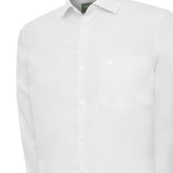 Camisa Manga Larga Algodón Hombre Easysolid Blanco RKF