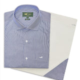 Camisa Manga Larga Algodón Hombre Easylife Azul RKF