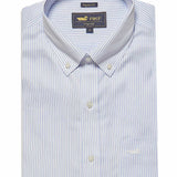Camisa Manga Larga Algodón Hombre Wf Pb Azul RKF