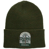 Gorro Algodón Orgánico Unisex Beanie Araucaria Verde RKF