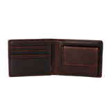 Billetera Cuero Hombre Tc Coin Marrón RKF