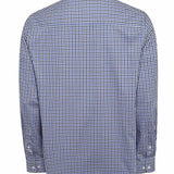 Camisa Manga Larga Algodón Hombre Wool Azul Navy RKF