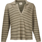Sweater Fibras Recicladas Mujer Rosa Verde RKF