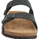 Sandalia Cuero Hombre Charly Ii Azul Navy RKF