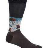 Medias Bamboo Hombre Rfi26H Diff Bear Azul Navy RKF