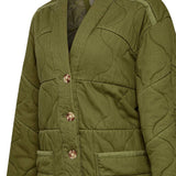 Chaqueta Fibras Recicladas Mujer Malawi Verde RKF