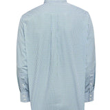 Camisa Manga Larga Algodón Hombre Wf Pb Azul RKF