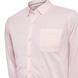 Camisa Manga Larga Algodón Supima® Hombre Jersey Rosado RKF