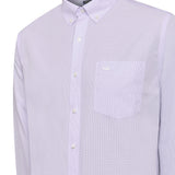 Camisa Manga Larga Algodón Hombre Wf Pb Lila RKF