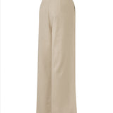 Pantalon Lino Orgánico Mujer Loch Beige RKF