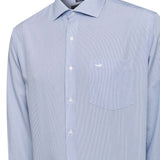 Camisa Manga Larga Algodón Hombre Wf Pc Azul RKF