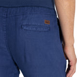 Pantalon Lino Orgánico Hombre Lisboa Azul RKF