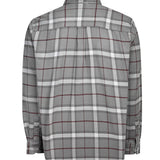 Camisa Manga Larga Algodón Orgánico Hombre Padua Gris RKF