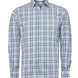 Camisa Manga Larga Algodón Orgánico Hombre Mild Azul RKF