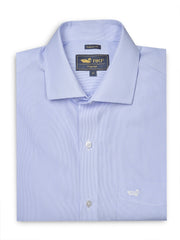 Camisa Manga Larga Algodón Hombre Wf Pc Azul RKF