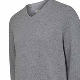 Sweater Cashmere Hombre Cash.V Gris RKF