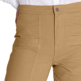 Pantalon Algodón Orgánico Mujer Isis Beige RKF