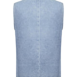 Blusa Sin Mangas Mujer Boravest Azul RKF
